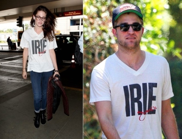 Kristen Stewart é vista usando roupas do ex-namorado Robert Pattinson