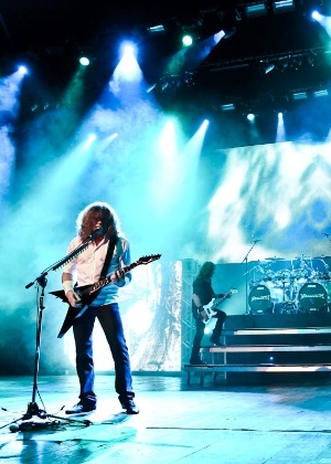 Dave Mustaine em show em São Paulo - Manuela Scarpa/Foto Rio News