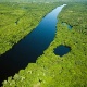 Vista aérea do Pantanal, nas proximidades do rio Negro, no Mato Grosso - Luciano Candisani/CI/Divulgação