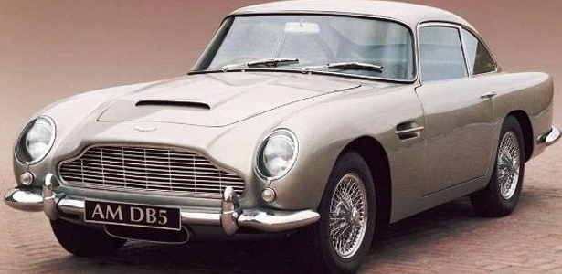Aston Martin DB5, fabricado entre 1963 e 1965 - Reprodução/Motor Dream
