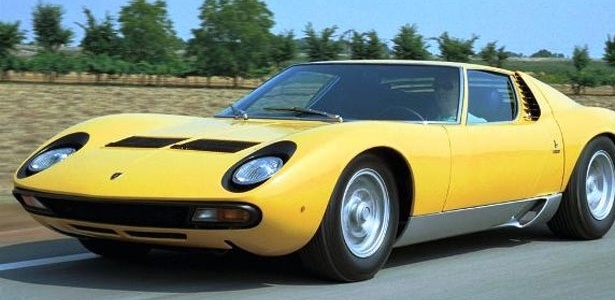Lamborghini Miura, construído entre 1966 e 1972 - Reprodução/Motor Dream