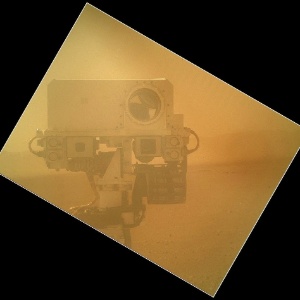 Autorretrato feito pelo Curiosity, robô da Nasa (Agência Espacial Norte-Americana) que está em Marte - Divulgação/Efe