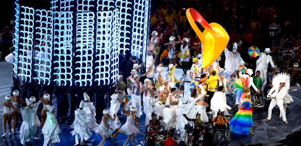 Apresentação brasileira na cerimônia de encerramento dos Jogos Paraolímpicos de Londres