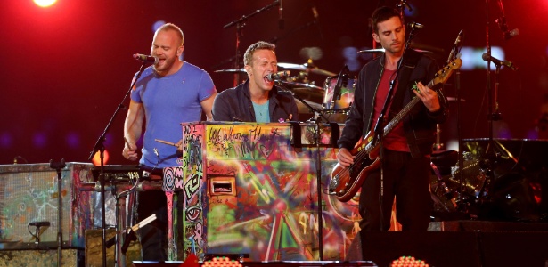 Banda britânica Coldplay, que participará do iTunes Festival nos EUA - Getty Images