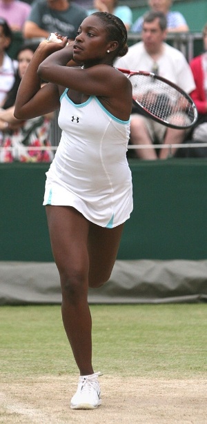 Sloane em ação em Wimbledon - Foto: Divulgação