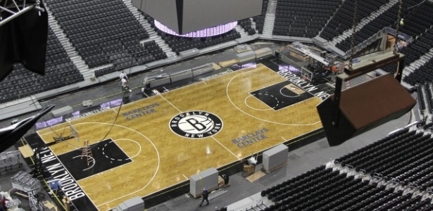 Barclays Center, o novo ginásio do Brooklyn Nets, foi inaugurado nesta sexta-feira - Jeff Gamble/Brooklyn Nets