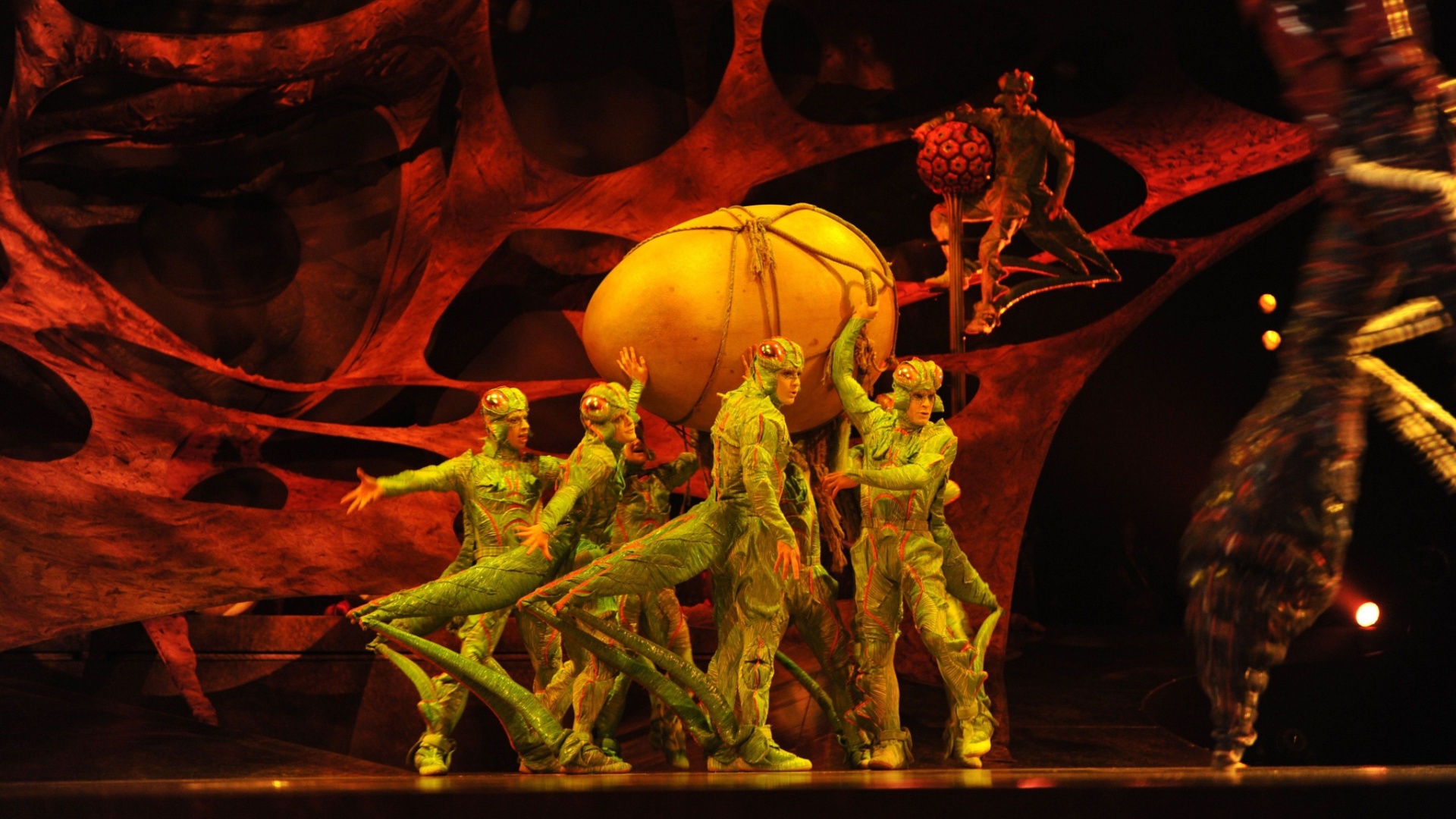 O espetáculo "Ovo" foi criado a partir do mundo dos insetos (12/9/12) - Romeo Gacad/AFP