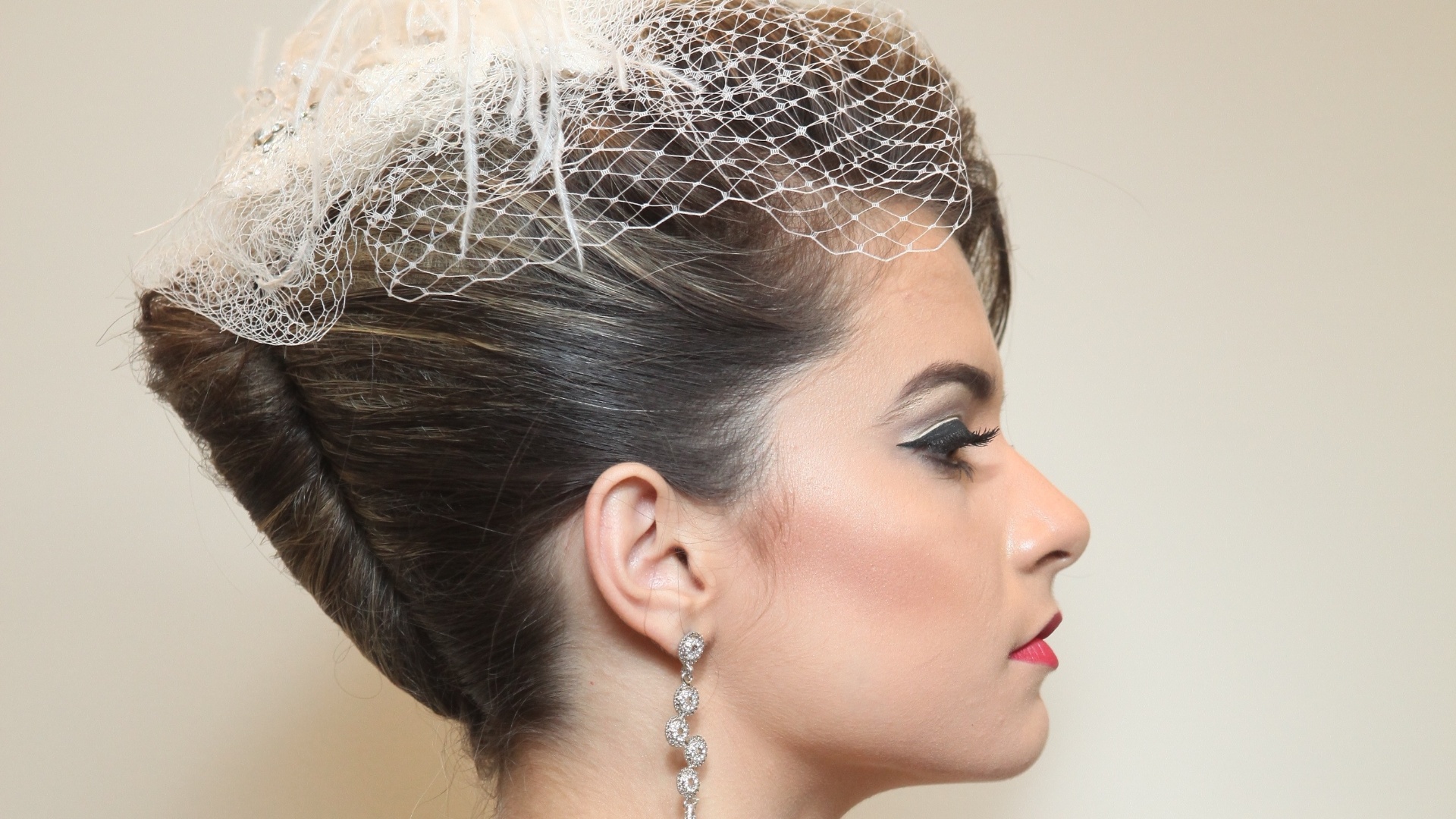 Penteados para noivas apresentados na Beauty Fair - Moisés Moraes/Beauty Fair