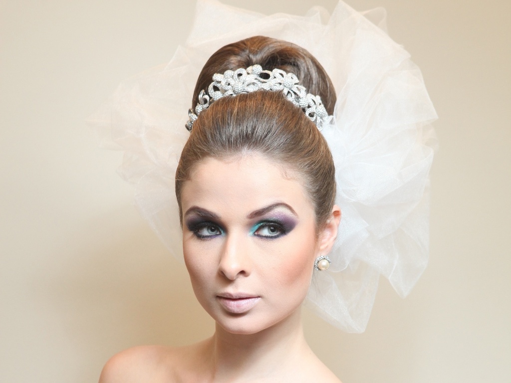 Penteados para noivas apresentados na Beauty Fair - Moisés Moraes/Beauty Fair