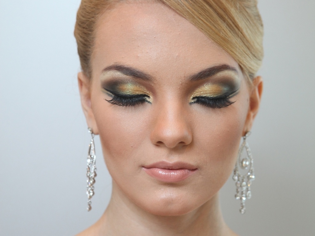 Penteados para noivas apresentados na Beauty Fair - Moisés Moraes/Beauty Fair