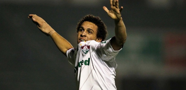 Wellington Nem comemora mais um gol do Fluminense no Campeonato Brasileiro - Leandro Moraes/UOL