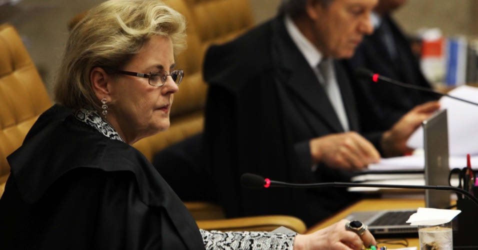 13.set.2012 ? Os ministros  do Supremo Tribunal Federal (STF) acompanham  mais um julgamento do mensalão, nesta quinta-feira, em Brasília