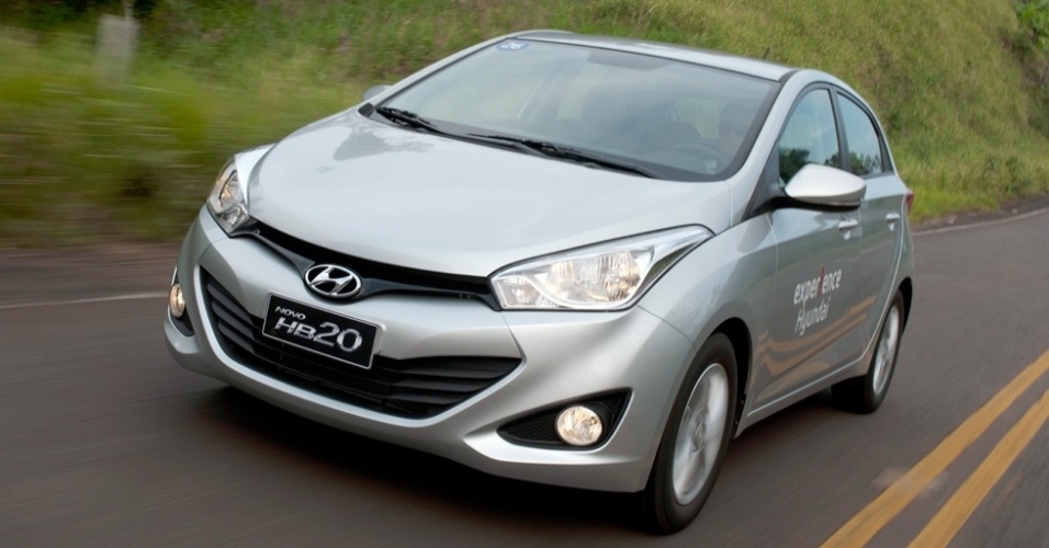 Conheça mais detalhes do Hyundai HB20, que custa entre R$ 31.995 e R$ 47.995 e chega às lojas em outubro - Divulgação