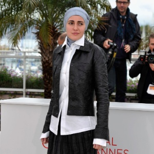Diretora Aida Begic chega para a pré-estreia de seu filme, "Children Of Saravejo", em Cannes (21/5/12) - Pascal Le Segretain/Getty Images
