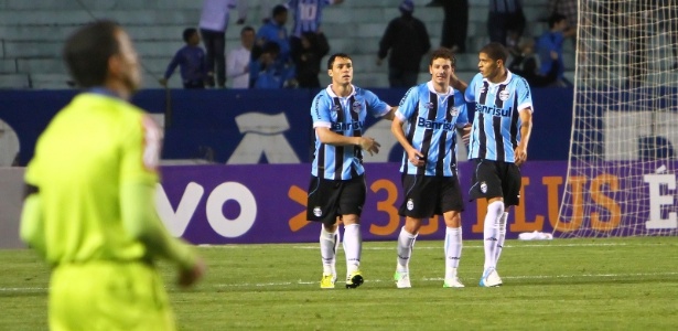 O Grêmio terá dois jogos em série longe de Porto Alegre e indicará rumo no Brasileiro - LUCAS UEBEL/GREMIO FBPA
