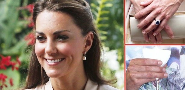 Duquesa Kate Middleton é adepta do esmalte nude em eventos reais e festas - Getty Images