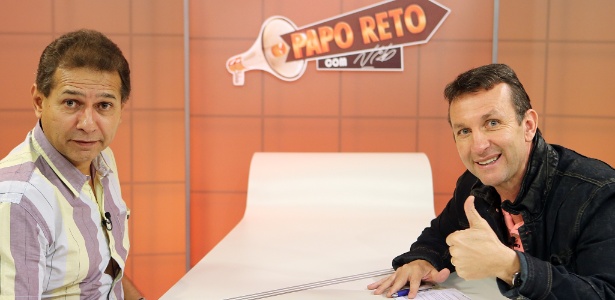 "Papo Reto", programa do apresentador e blogueiro Neto, recebe Oscar Roberto Godoi - Flavio Florido/UOL