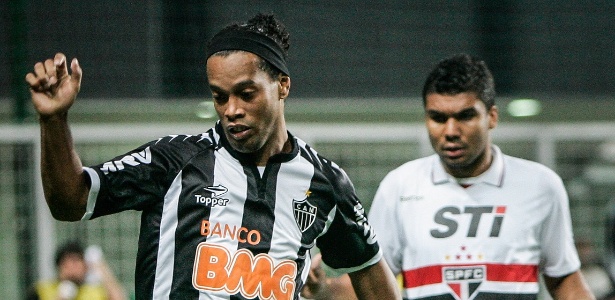 Ronaldinho admite que Atlético conta com os três pontos diante do Flamengo no dia 26 - Bruno Cantini/Site do Atlético-MG