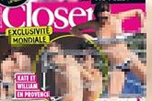 Revista francesa Closer publica fotos de topless de mulher do príncipe William 