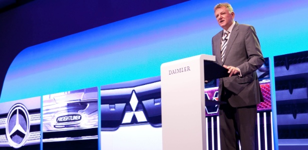 Andreas Renschler, chefe mundial de caminhões e ônibus da Daimler: Brasil precisa fazer gols - Divulgação