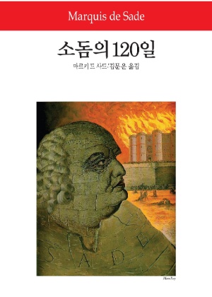 Capa da edição sul-coreana de "120 Dias de Sodoma", do Marquês de Sade, proibida no país (19/9/12) - AFP Photo/Dongsuh Press