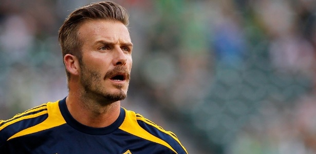 David Beckham é um dos destaques da liga de futebol dos EUA atuando pelo Galaxy - Jonathan Ferrey/Getty Images/AFP