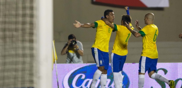 Brasil venceu primeiro jogo do superclássico por 2 a 1 em Goiânia - Danilo Verpa/Folhapress