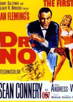 Pôster do filme- O SATÂNICO DR. NO- 007 - Divulgação