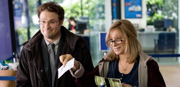 Seth Rogen e Barbra Streisand aparecem na primeira imagem da comédia "Minha Mãe é uma Viagem" (19/9/12) - Divulgação