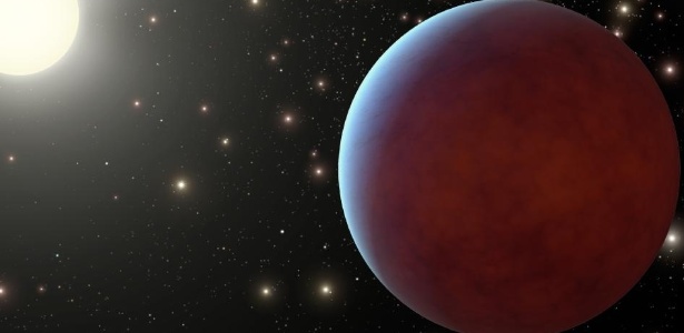 Composição artística mostra que planetas gigantes em um aglomerado de galáxias podem orbitam astro parecido com o nosso Sol - Nasa/JPL-Caltech
