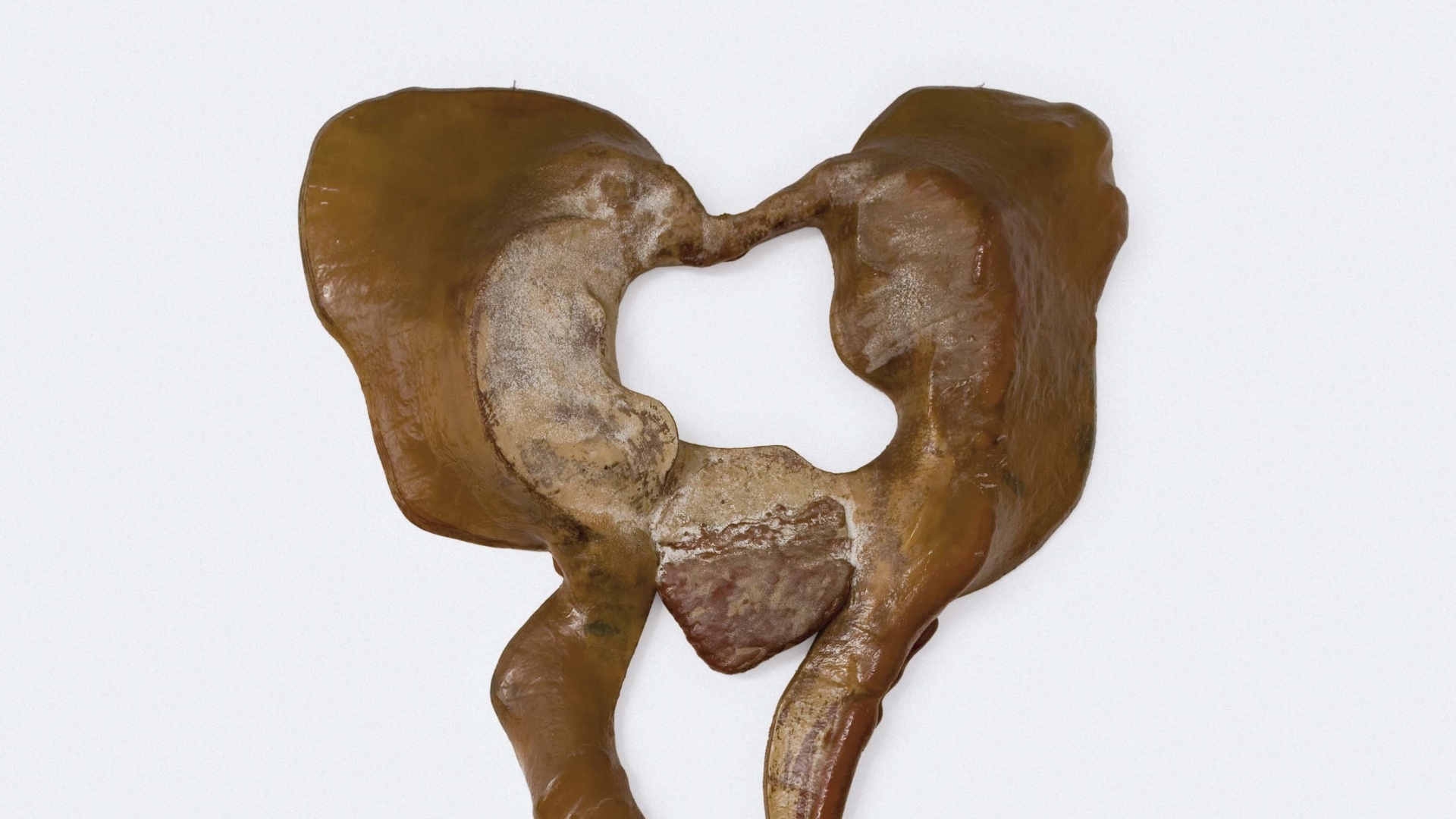 Obra da retrospectiva do MAM carioca dedicada a Angelo Venosa, que mostra esculturas dos 30 anos de carreira do artista paulistano radicado no Rio de Janeiro - Eduardo Ortega