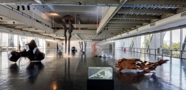 Obra da retrospectiva do MAM carioca dedicada a Angelo Venosa, que mostra esculturas dos 30 anos de carreira do artista paulistano radicado no Rio de Janeiro - Divulgação