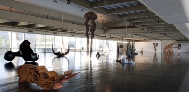 Obra da retrospectiva do MAM carioca dedicada a Angelo Venosa, que mostra esculturas dos 30 anos de carreira do artista paulistano radicado no Rio de Janeiro - Divulgação