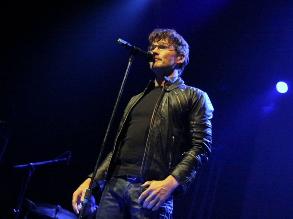 Morten Harket, fundador do extinto A-Há, se apresentou no palco do Citibank Hall, na Barra da Tijuca, Zona Oeste do Rio (22/9/12). Muitos fãs aos delírios e portando cartazes estavam na plateia - Graça Paes/Foto Rio News