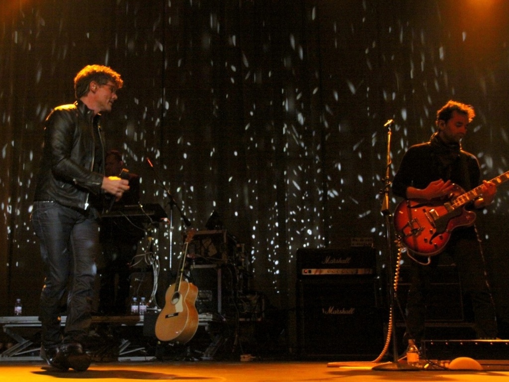 Morten Harket, vocalista do extinto A-Ha, se apresenta no Citibank Hall, na Barra da Tijuca, no Rio de Janeiro (22/9/12) - Graça Paes/Foto Rio News
