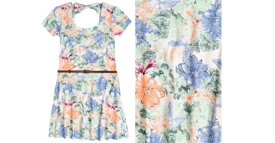 Com cinto na cintura e recorte vazado nas costas; R$ 89,99, na Hering (www.hering.com.br). Preço pesquisado em setembro de 2012 e sujeito a alterações - Divulgação