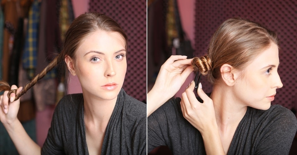 cabelo rolinho - prender - Aline Arruda/UOL
