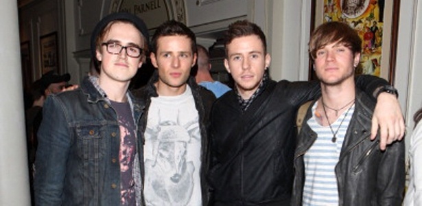 A banda McFly assistiu ao musical "O Mágico de Oz", em Londres (01/3/2012) -  Dave M. Benett/Getty Images Entertainmen