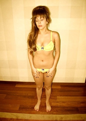 Foto de Lady Gaga publicada no site Little Monsters nesta terça (25)  - Reprodução 