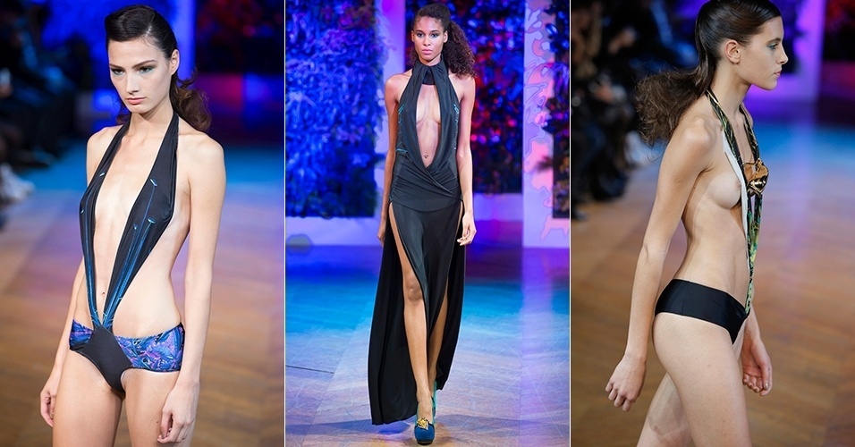 Looks de Fatima Lopes para o Verão 2013 durante a semana de moda de Paris (25/09/2012) - EFE/EFE/AP