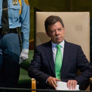 O presidente colombiano, Juan Manuel Santos - Ray Stubblebine/Reuters