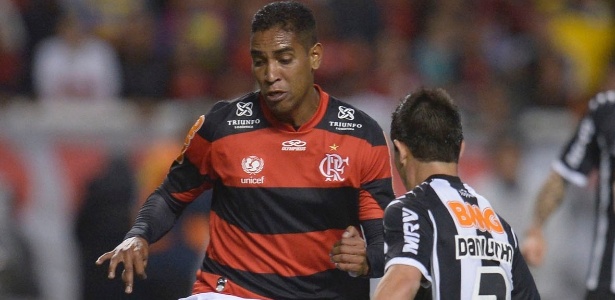 Cléber Santana voltou a jogar bem em sua segunda partida com a camisa do Flamengo - Alexandre Loureiro/VIPCOMM