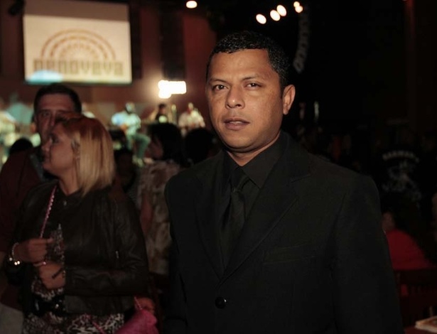 O presidente da Gaviões da Fiel, Antônio Alan Souza Silva, o Donizete, no evento em São Paulo (25/9/12) - Danilo Carvalho/Agnews