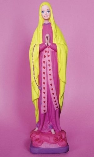 Virgem Maria na versão Barbie, da artista plástica Soasig Chamaillard - Reprodução/soasig-chamaillard.com
