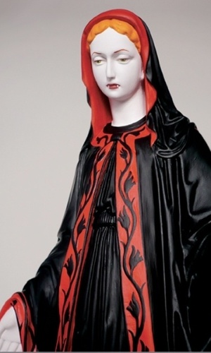 Virgem Maria na versão "Crepúsculo", da artista plástica Soasig Chamaillard - Reprodução/soasig-chamaillard.com