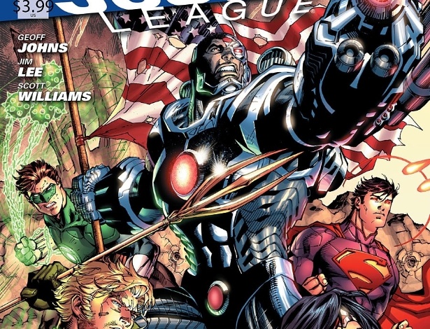 Cyborg na Liga da Justiça - Divulgação
