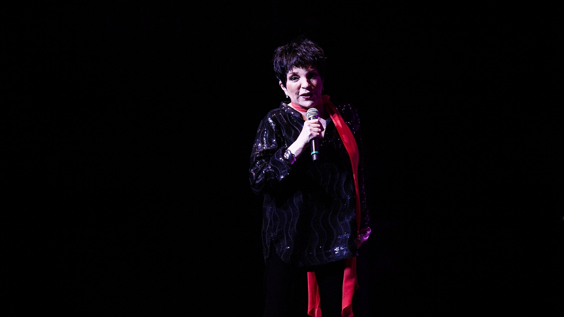 Liza Minnelli se apresenta no Credicard Hall, no HSBC, em São Paulo (27/9/12) - Leonardo Soares/UOL