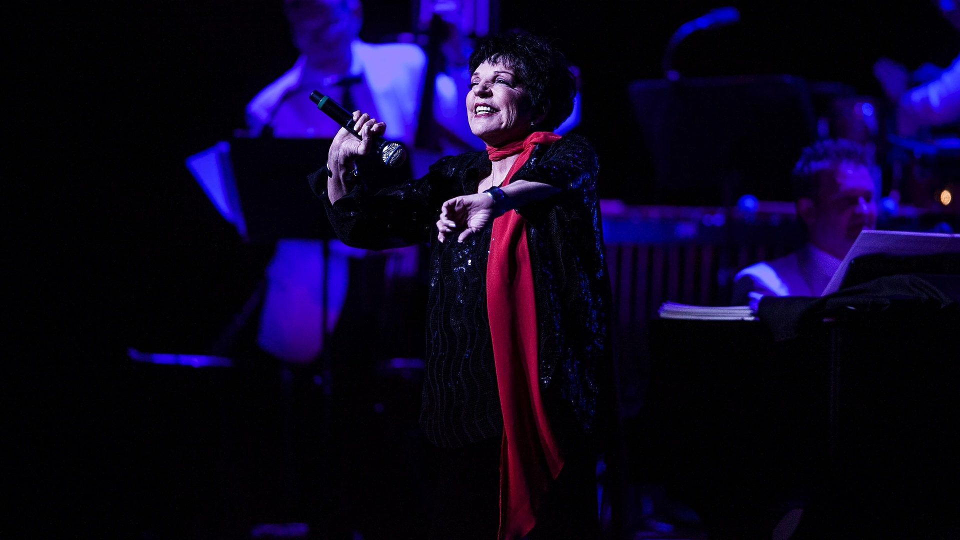 Liza Minnelli se apresenta no Credicard Hall, no HSBC, em São Paulo (27/9/12) - Leonardo Soares/UOL