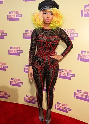 Nicki Minaj - duelo mais bem vestidas setembro 2012