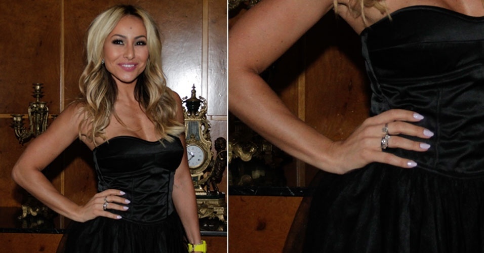 unhas arredondadas - Sabrina Sato - AgNews/Montagem